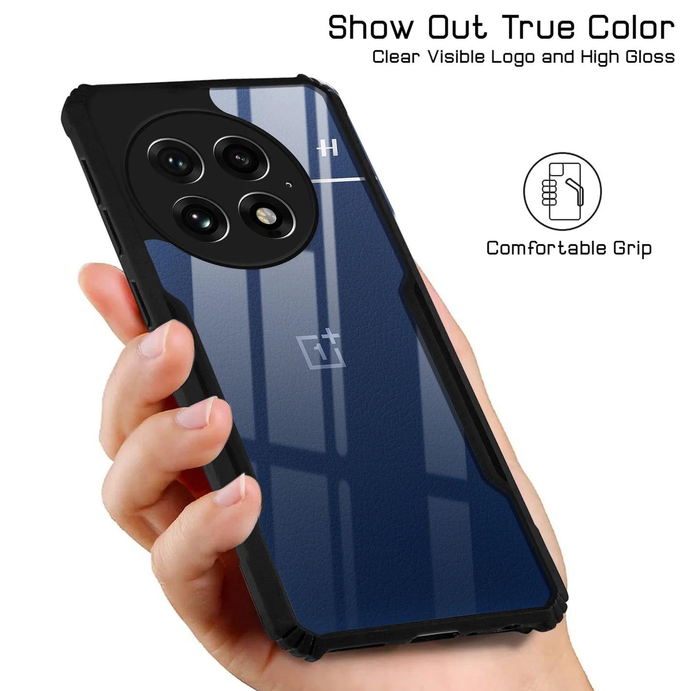 OnePlus Series - Shockproof Acrylic TPU Case