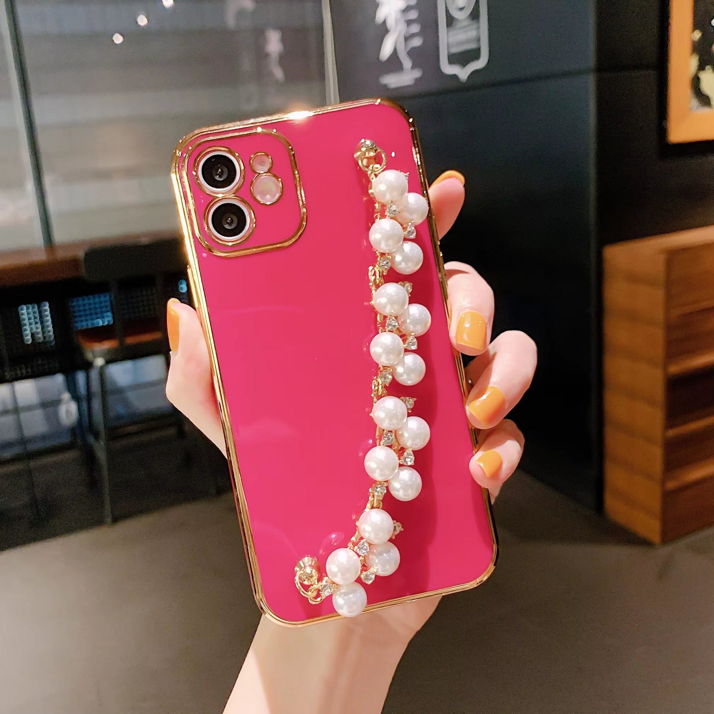 Floral Pearl Case - Galaxy
