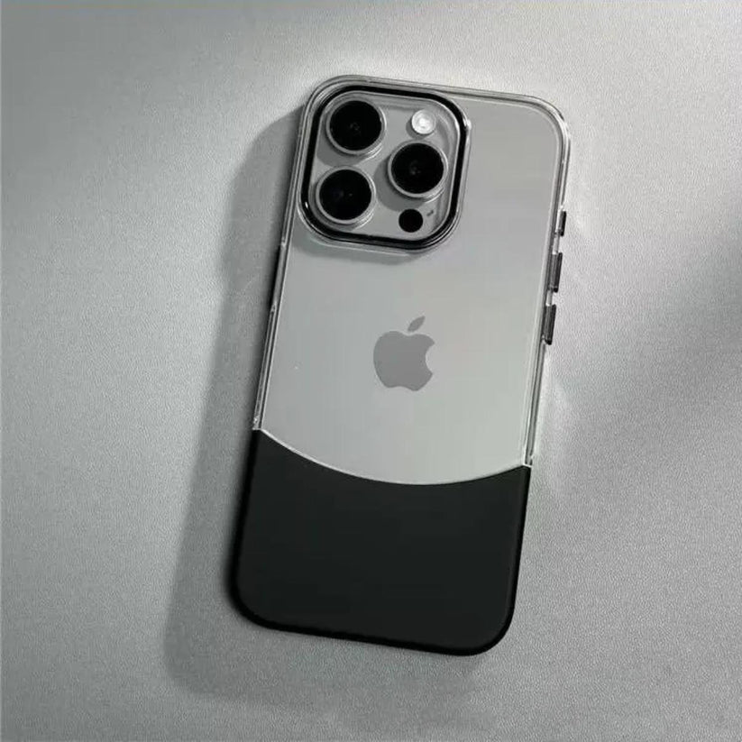 iPhone 15 Pro Max - Transparent Shell Luxury Case