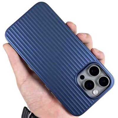 Ribbed Metallic Case - iPhone