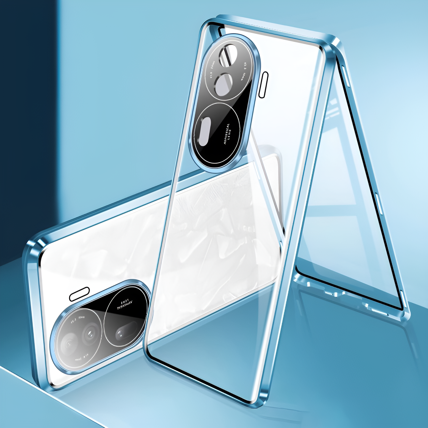 OPPO Reno11 Pro Double Sided Magnetic Metal Frame Case