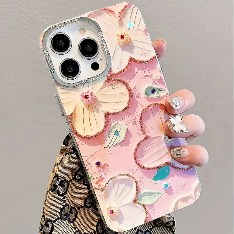 Oil Painting Floral Case - iPhone