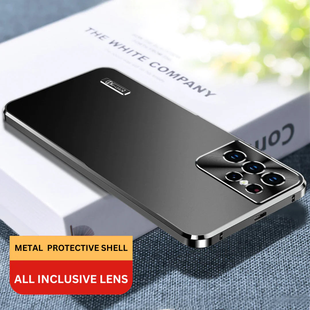 Galaxy S Series - Luxury Metal Straight Edge Case