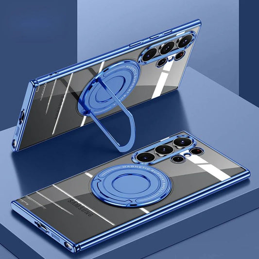 Galaxy S23 Series - Grip Shield Magnetic Ring Holder Case