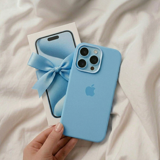 iPhone 16 Series- Original Silicone Logo Case