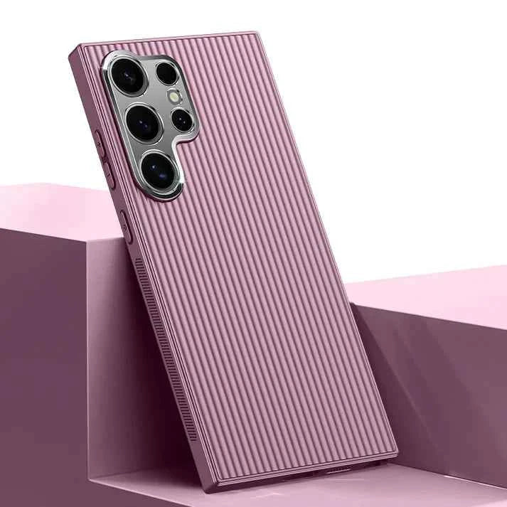 Galaxy S Series- Anti-Slip Striped Case