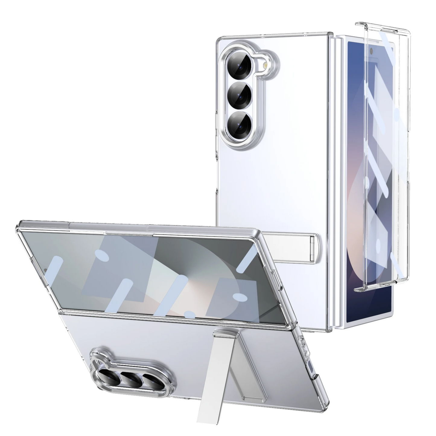Clear Shield Case-White
