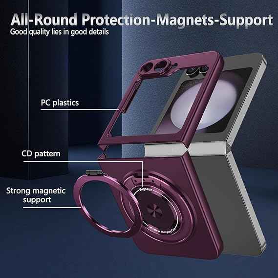 Galaxy Z Flip6 - Royal Ascend Magnetic Stand Case