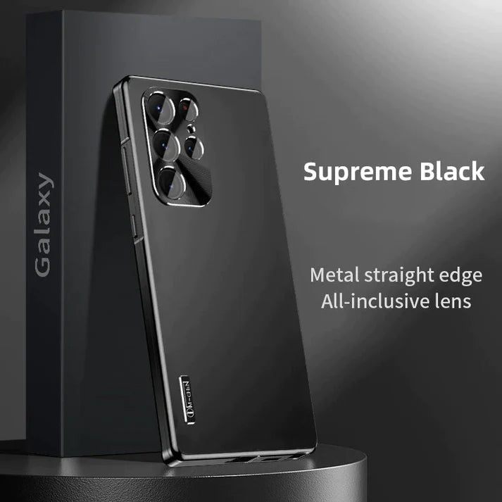 Galaxy S Series - Luxury Metal Straight Edge Case
