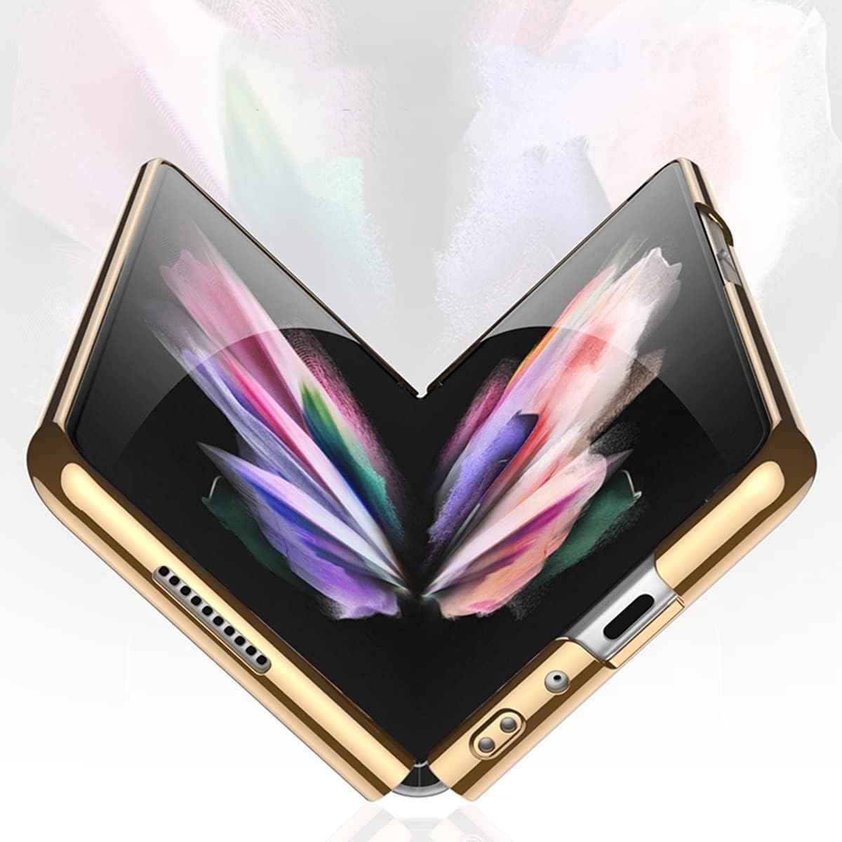 Galaxy Z Fold Series - Animal Printed 9H Tempered Glass Case