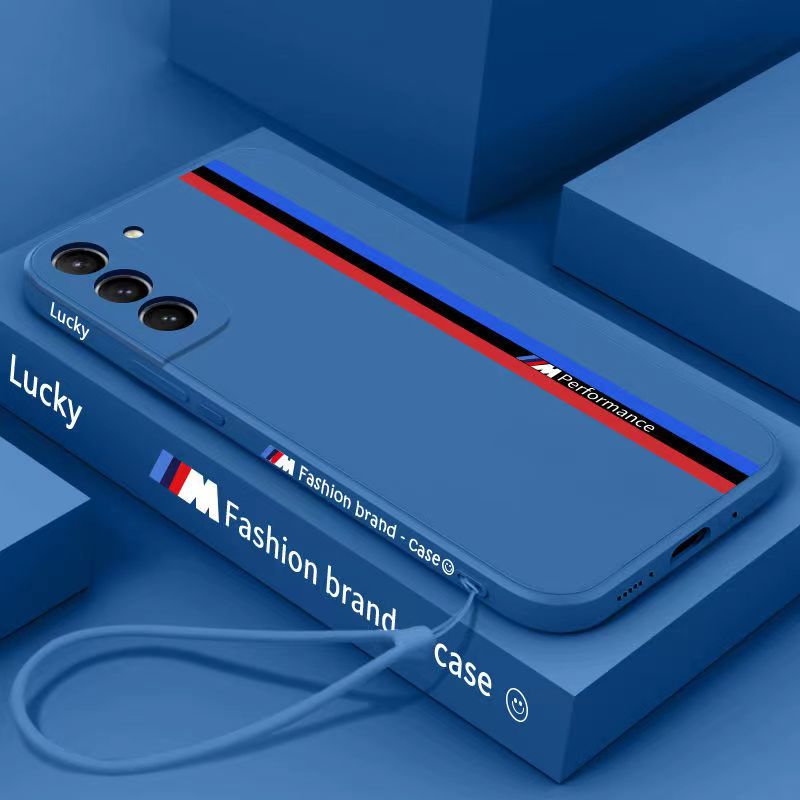 Galaxy S Series -Fashionable Silicone Straight Side Track Case