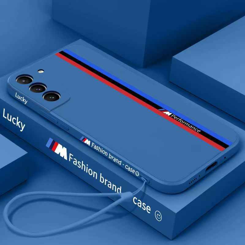 Galaxy Ultra Series - Fashionable Silicone Straight Side Track Case