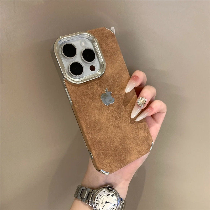 iPhone Series - Velvet Luxe Brown Case
