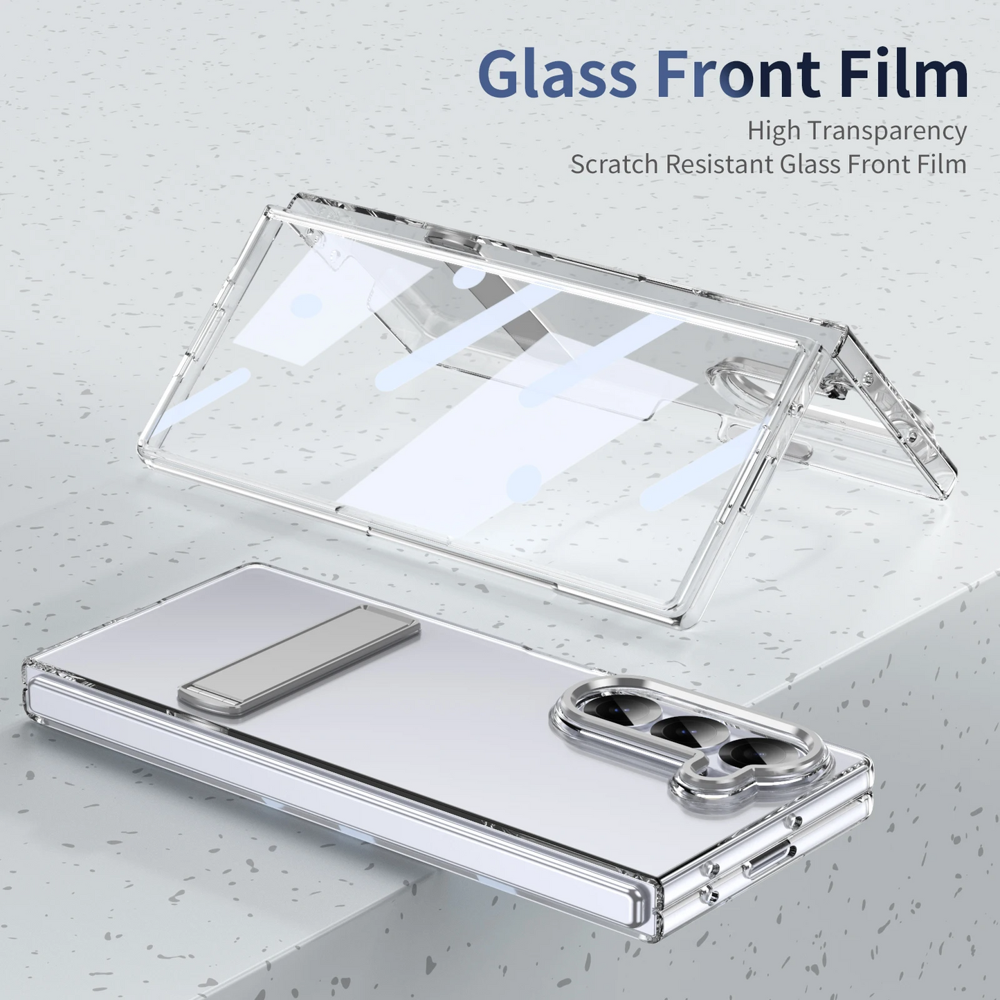 Clear Shield Case-White