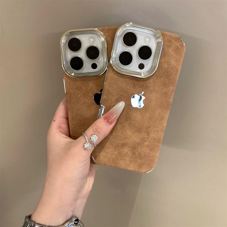 iPhone Series - Velvet Luxe Brown Case