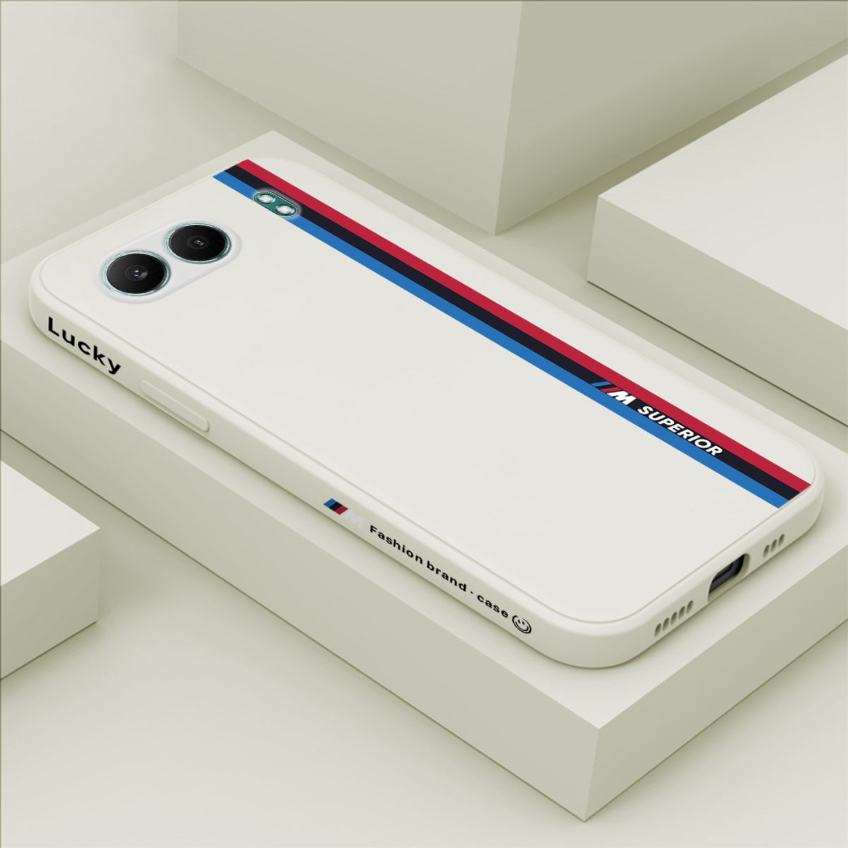 Fashionable Silicone Straight Side Track Case - OnePlus Series