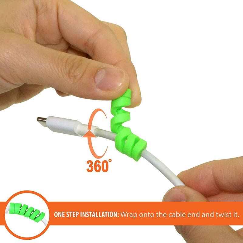 Cable Protector Spiral Wrap Set