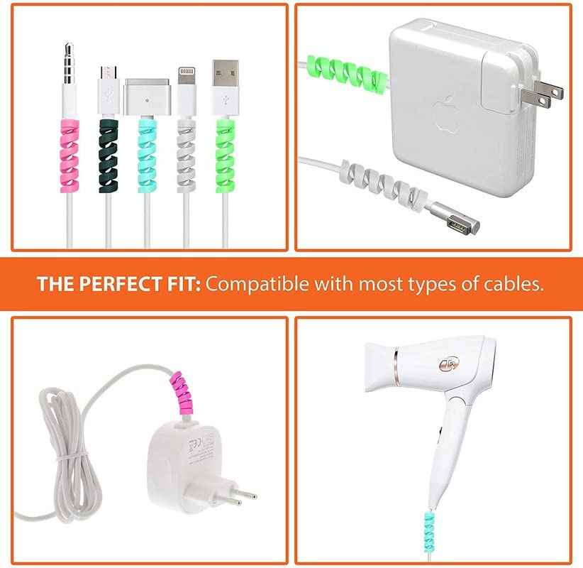 Cable Protector Spiral Wrap Set