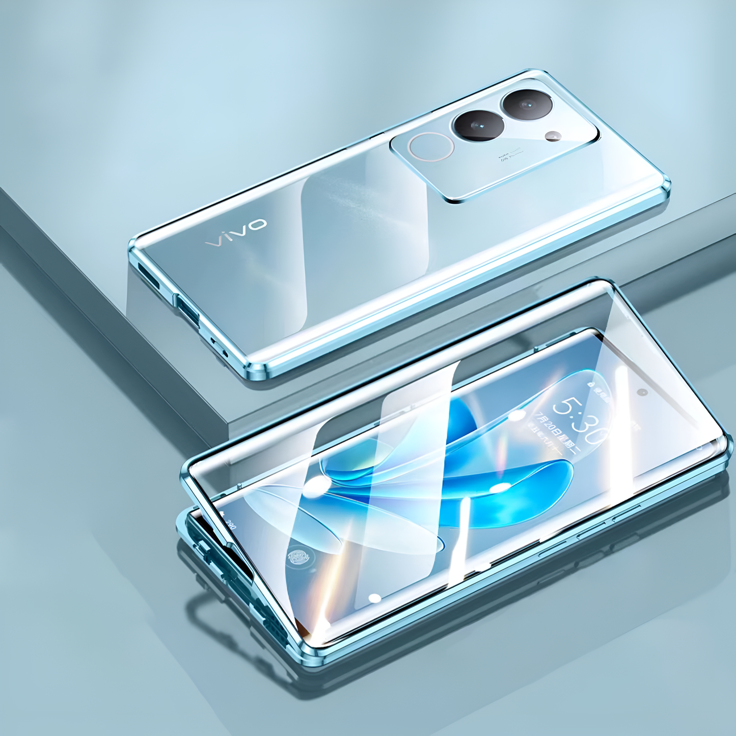 Vivo V29 Pro Double Sided Magnetic Metal Frame Case