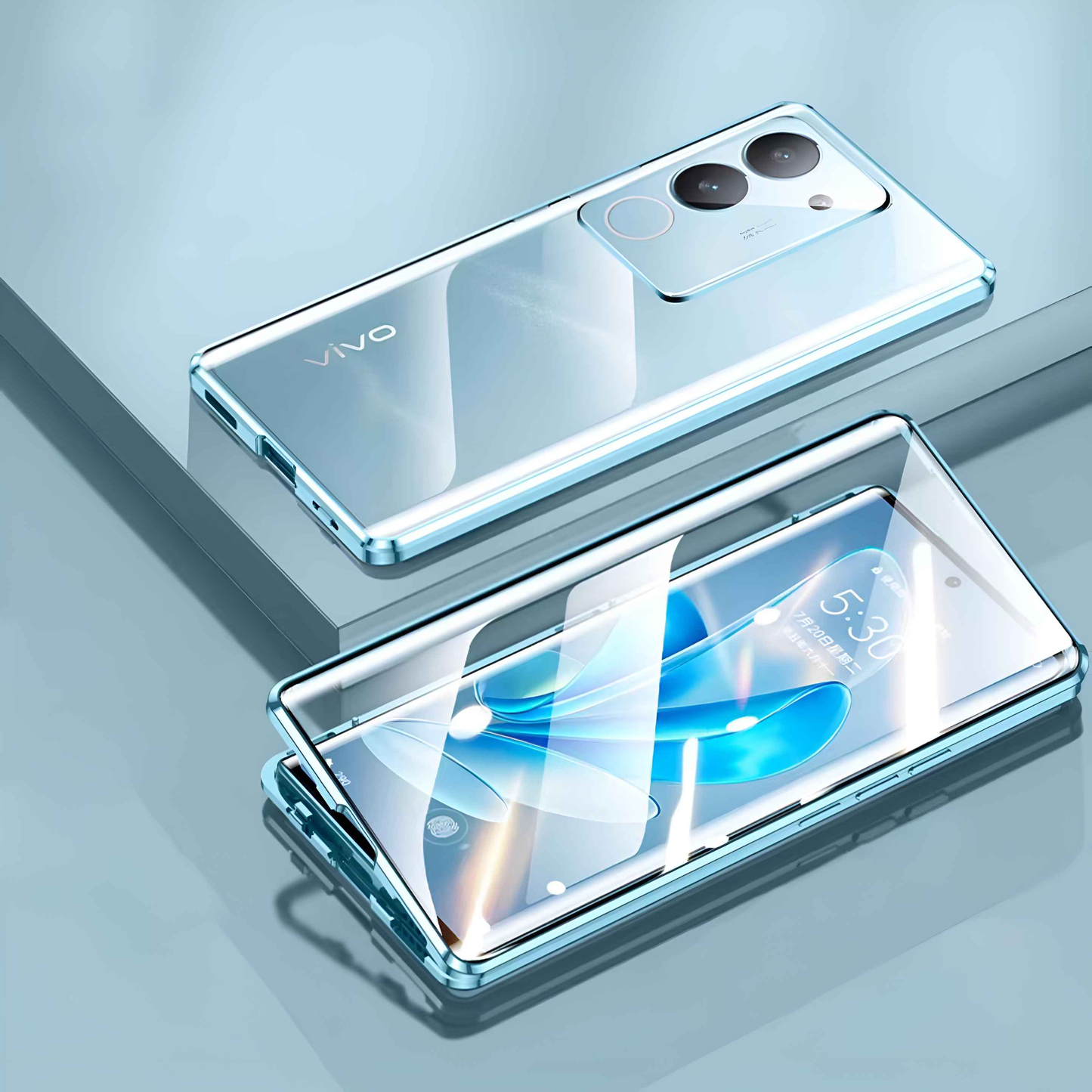 Vivo V29 Pro Double Sided Magnetic Metal Frame Case