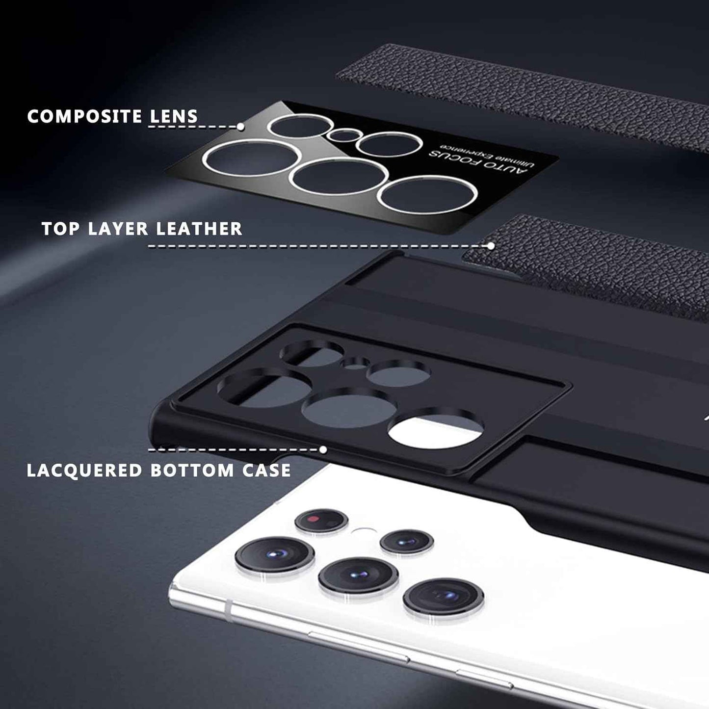 Galaxy S23 Series - Genuine Leather Case