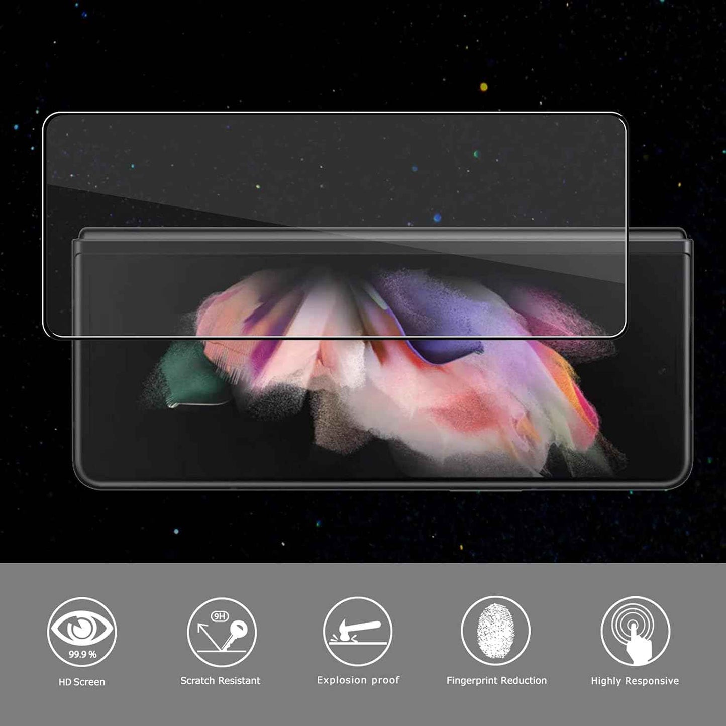 Galaxy Z Fold 4 - Tempered Glass