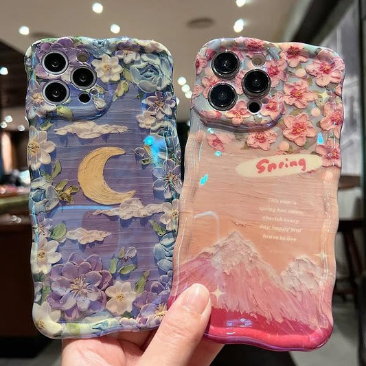 Vintage Floral Charm Case - iPhone