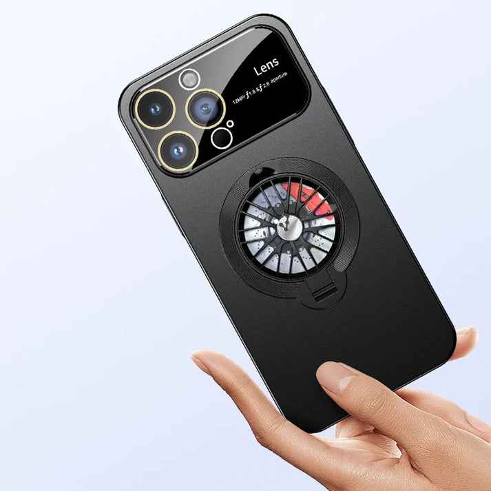 iPhone - Spinning Wheel Hidden Holder Case