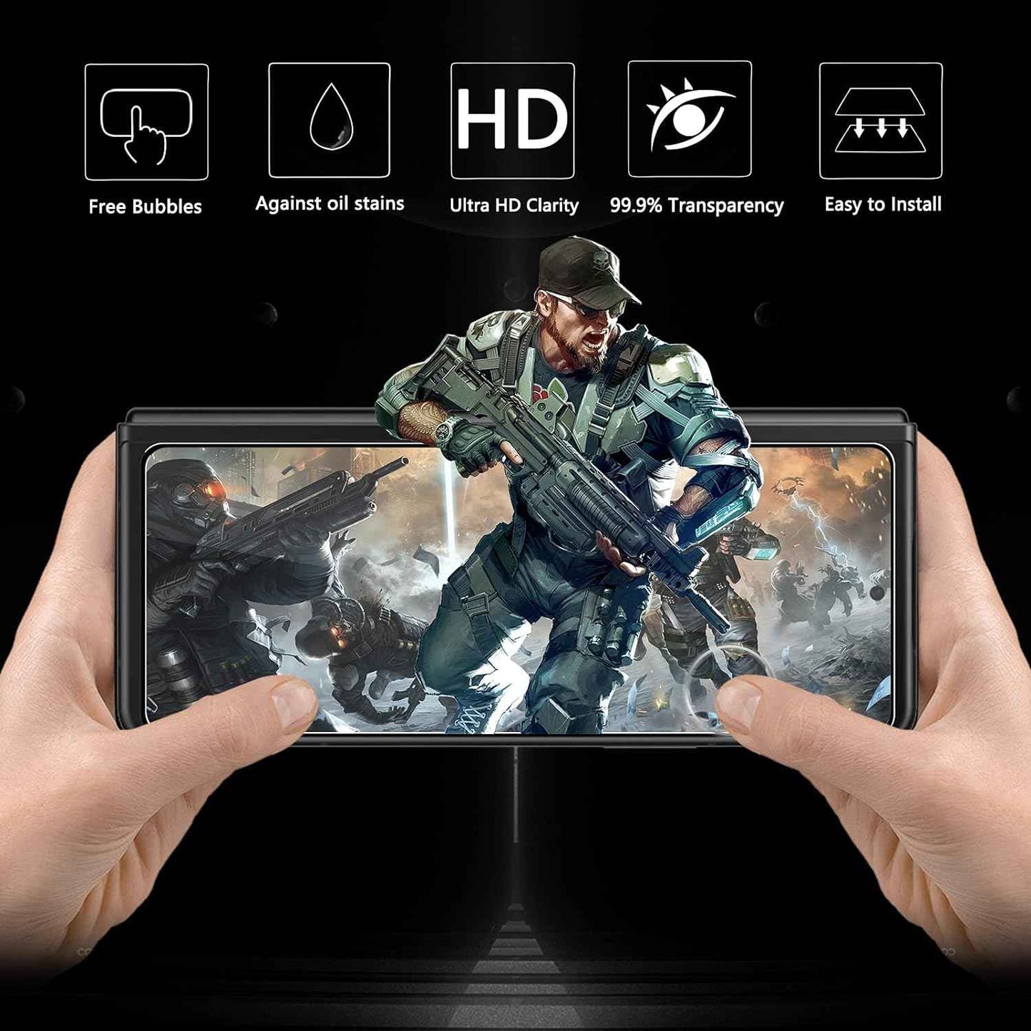 Galaxy Z Fold4 Tempered Glass