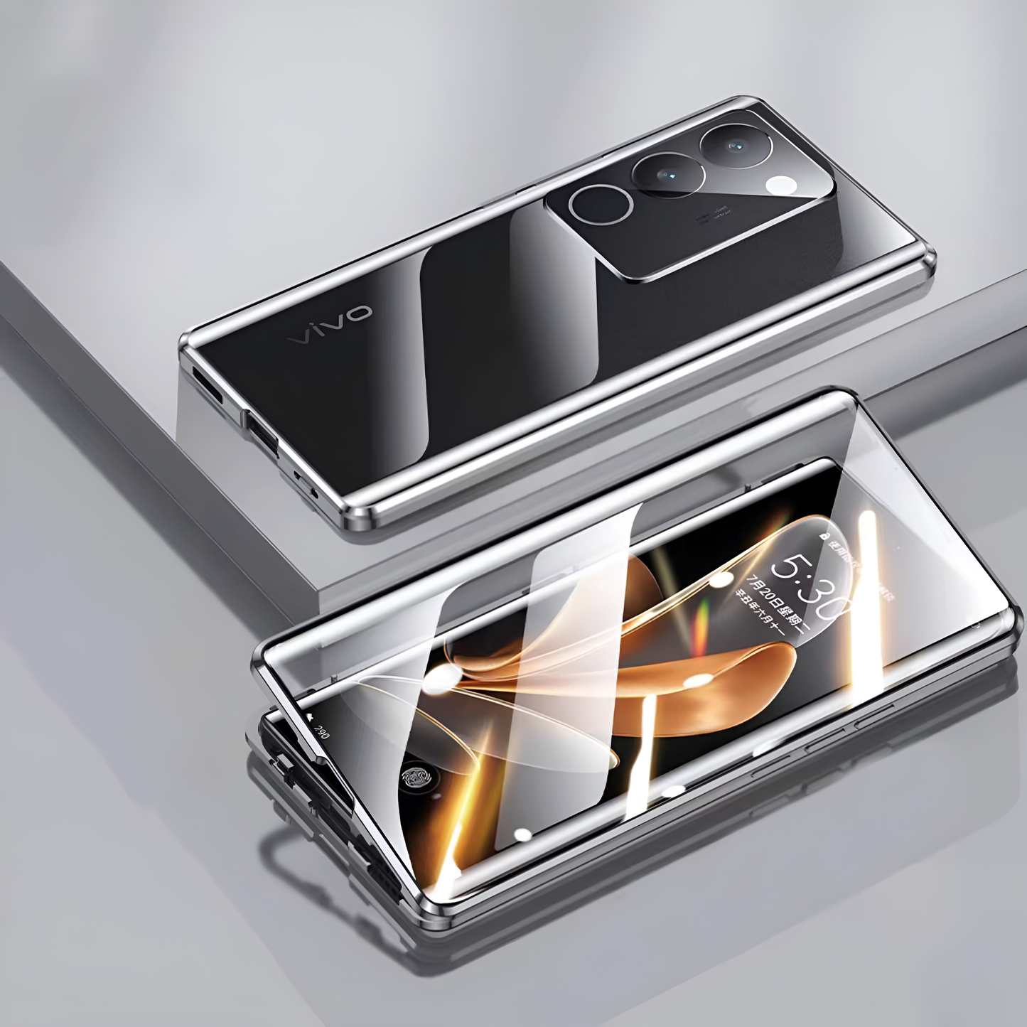 Vivo V29 Pro Double Sided Magnetic Metal Frame Case