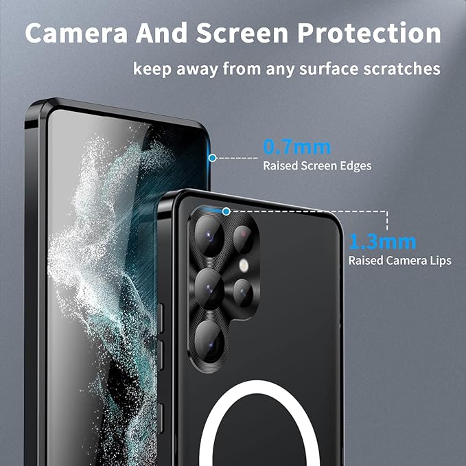 Galaxy S Series - Frosted MagSafe Glass Case
