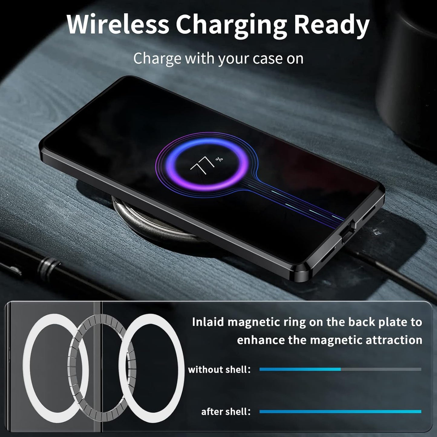 Galaxy S Series - Frosted MagSafe Glass Case