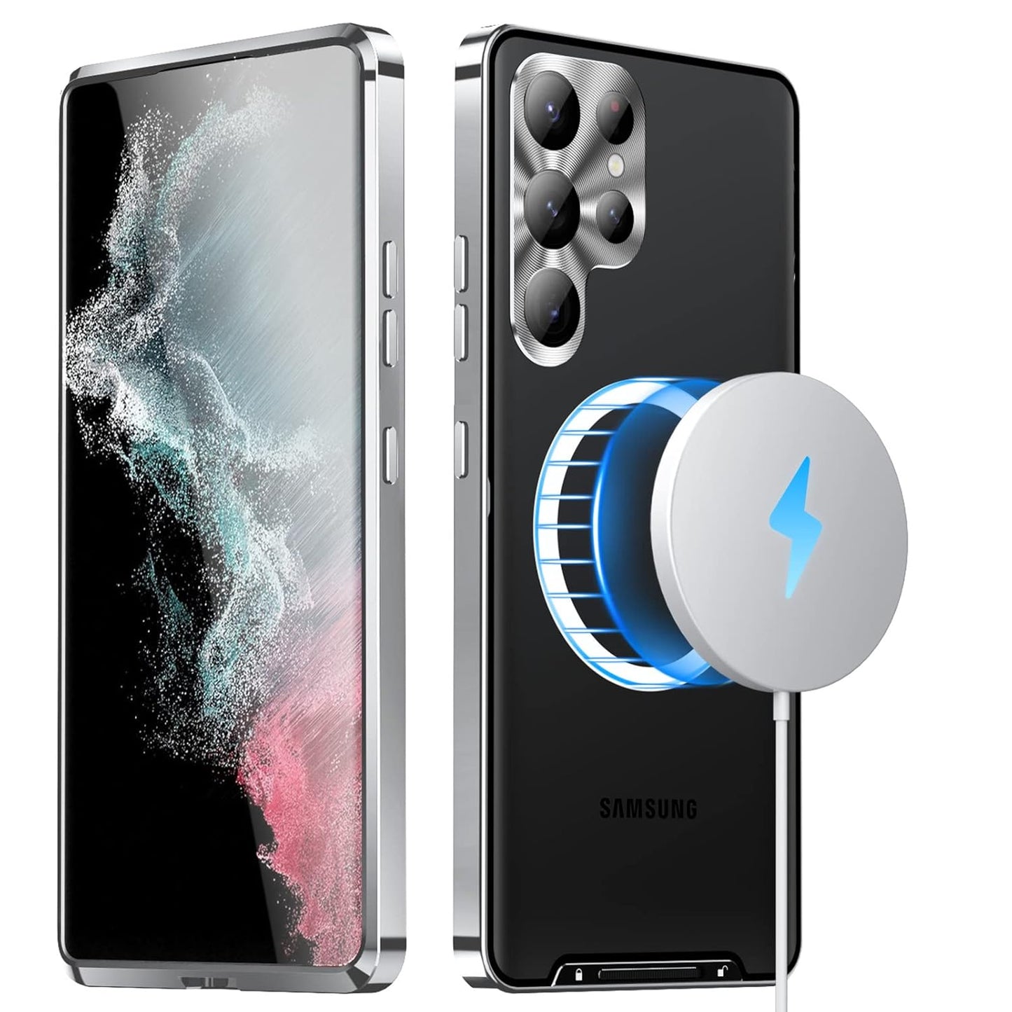 Galaxy S Series - Frosted MagSafe Glass Case