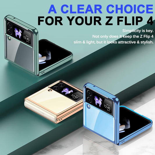 Galaxy Flip Series - Clear Transparent Phone Case