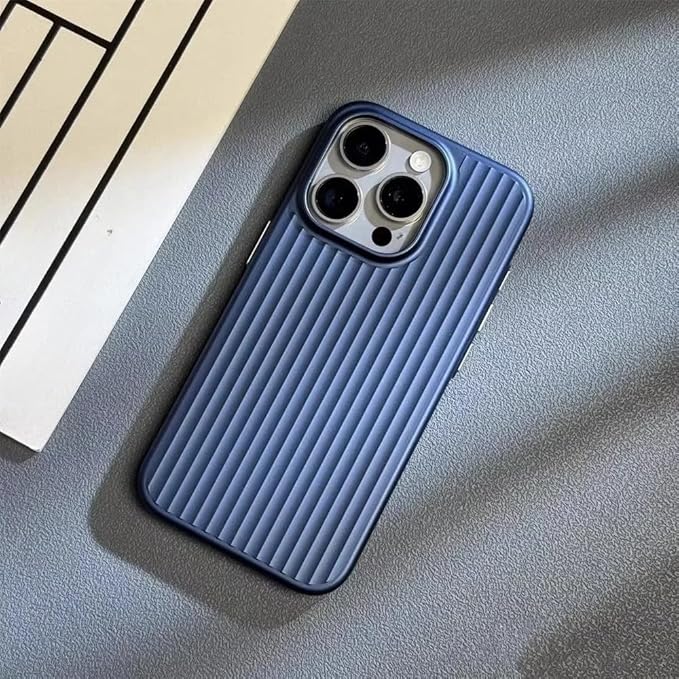 Ribbed Metallic Case - iPhone
