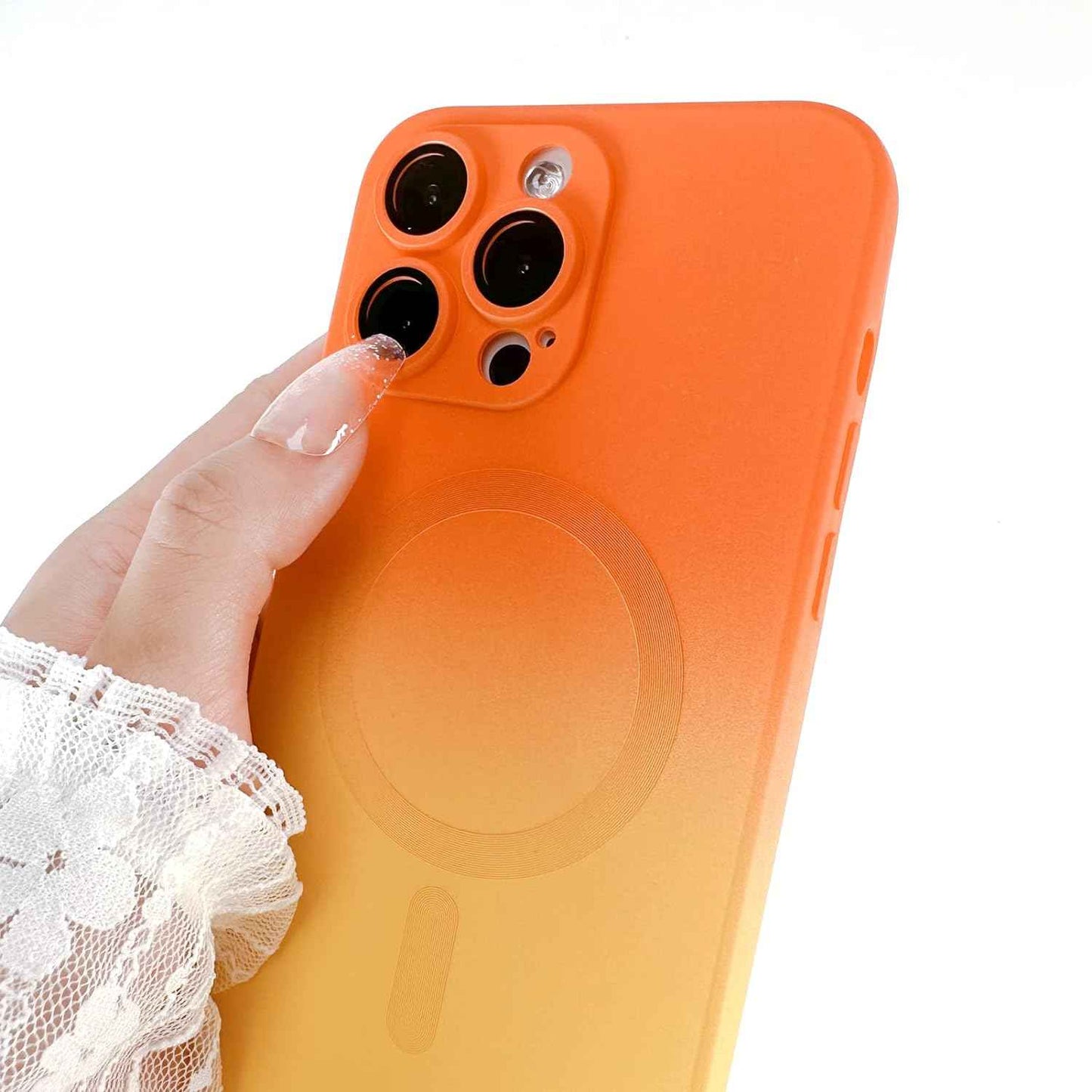 iPhone 14 Series - Gradient MagSafe Silicone Case