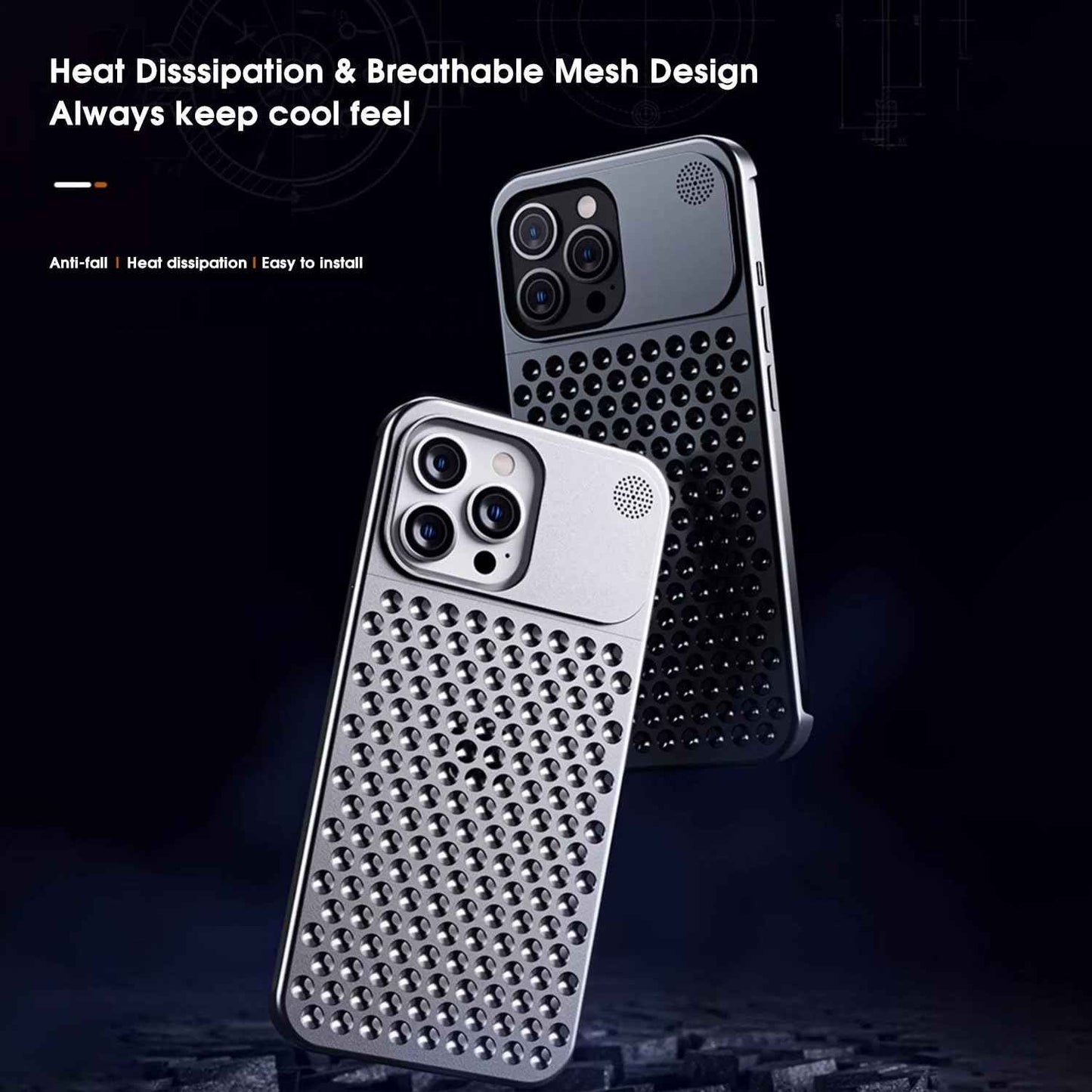 iPhone 15 Series - Aluminium Frameless Case