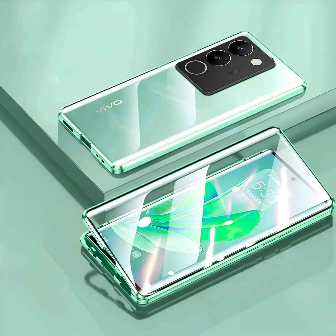 Vivo V29 Pro Double Sided Magnetic Metal Frame Case