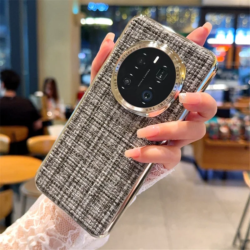 Retro Knitted Woven Fabric Case - OnepPlus