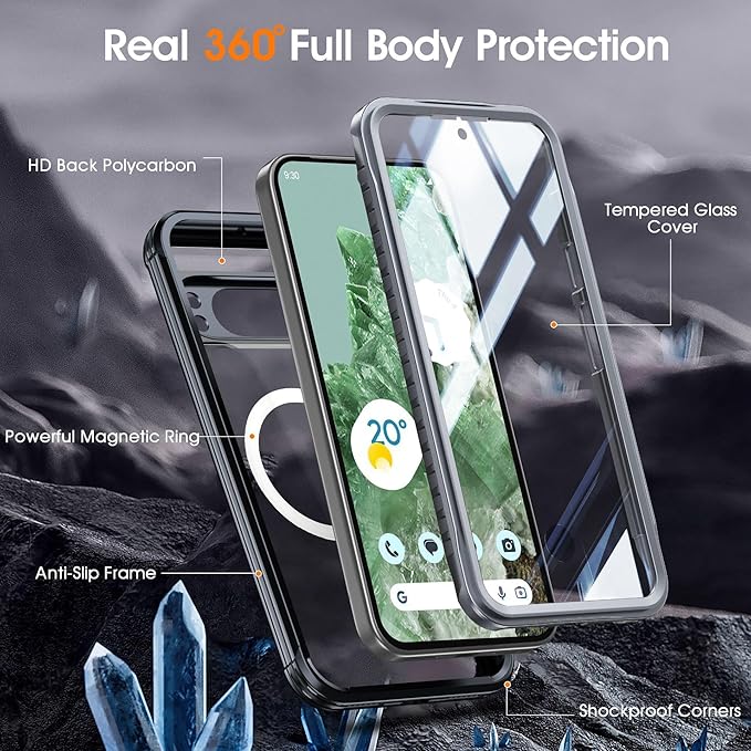 Google - PixelGuard 360° Magnetic Shield Case