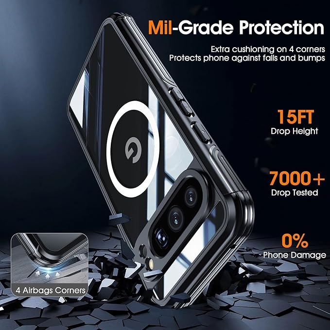 Google - PixelGuard 360° Magnetic Shield Case