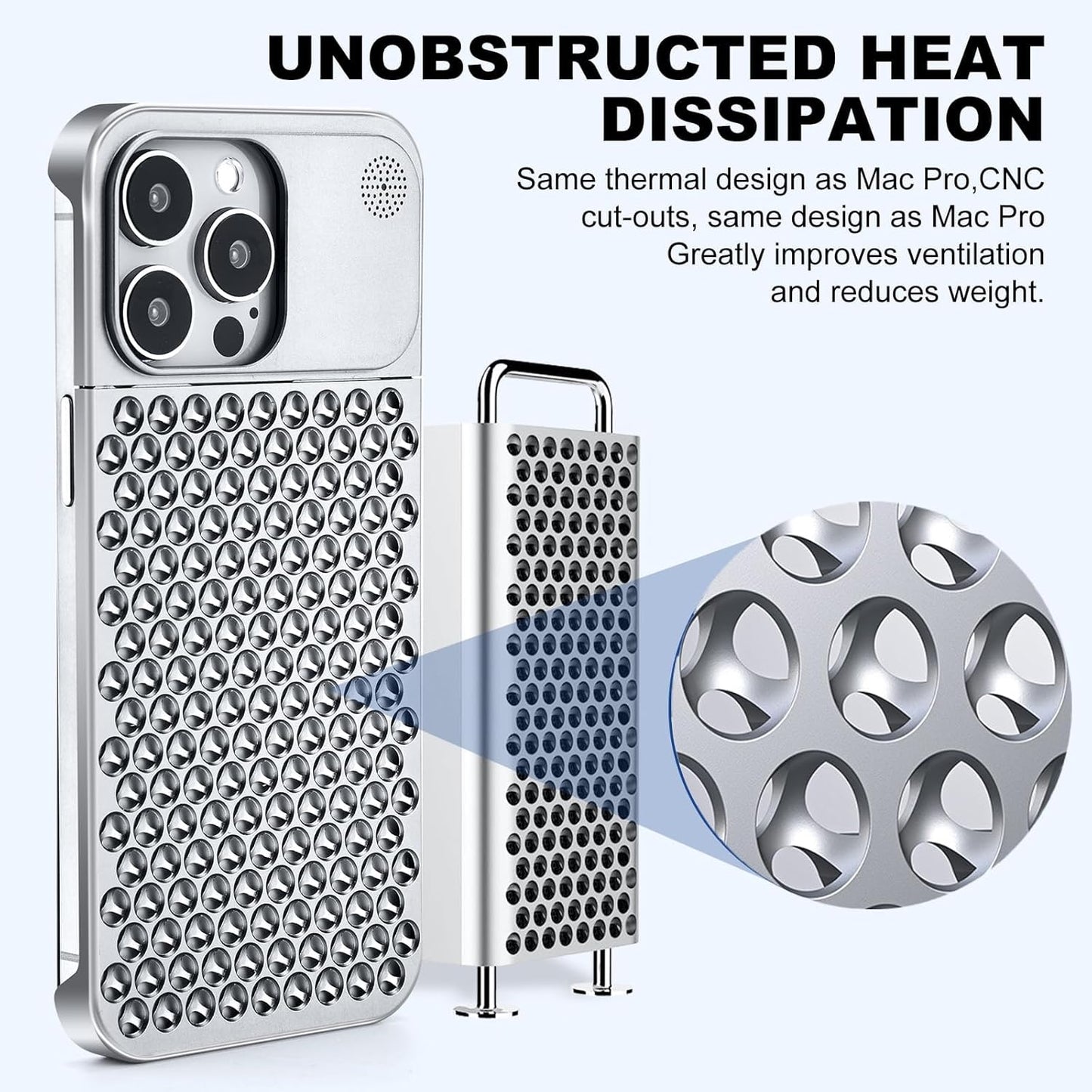 iPhone 15 Series - Aluminium Frameless Case