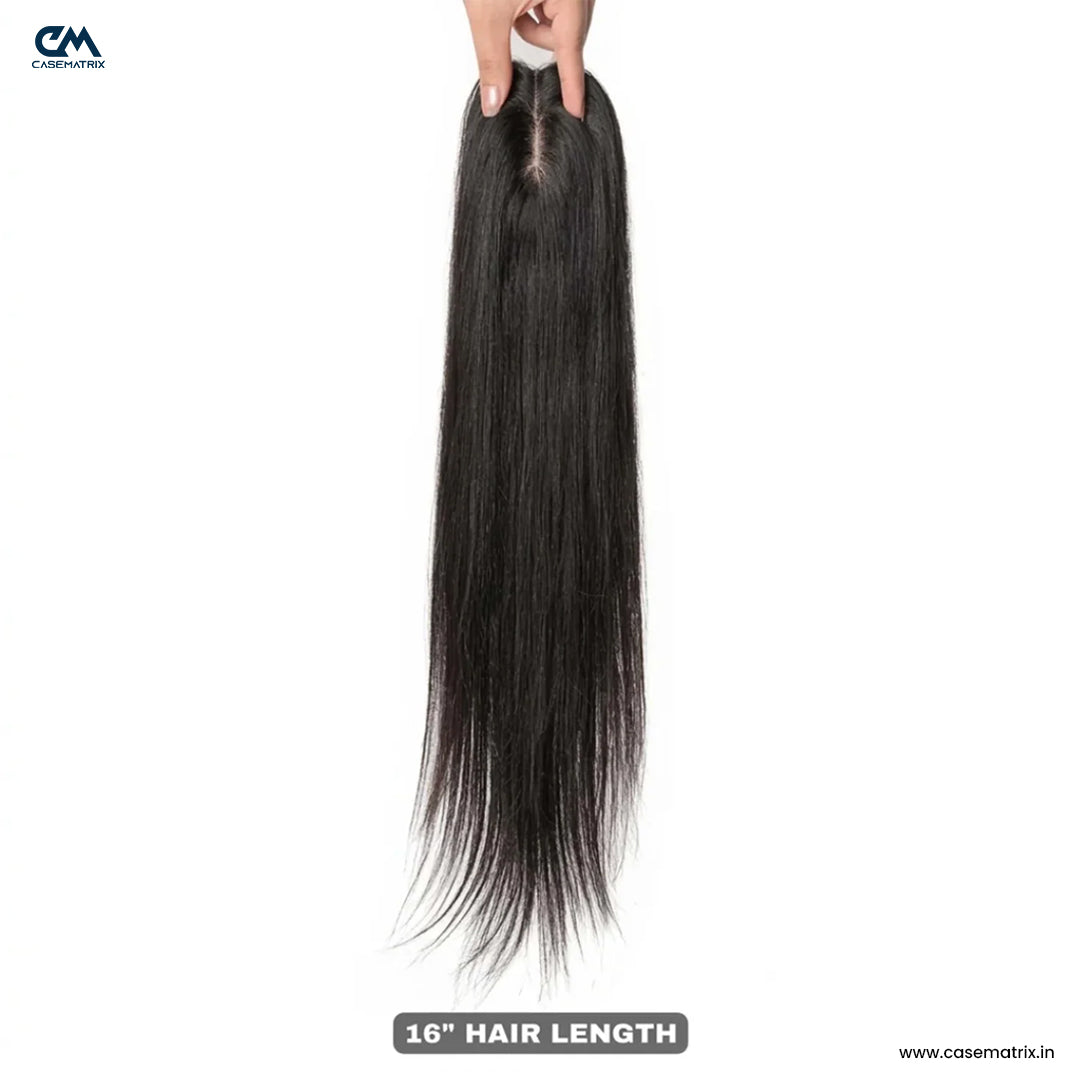 Silk Base Human Hair Topper 2.5*5Inc