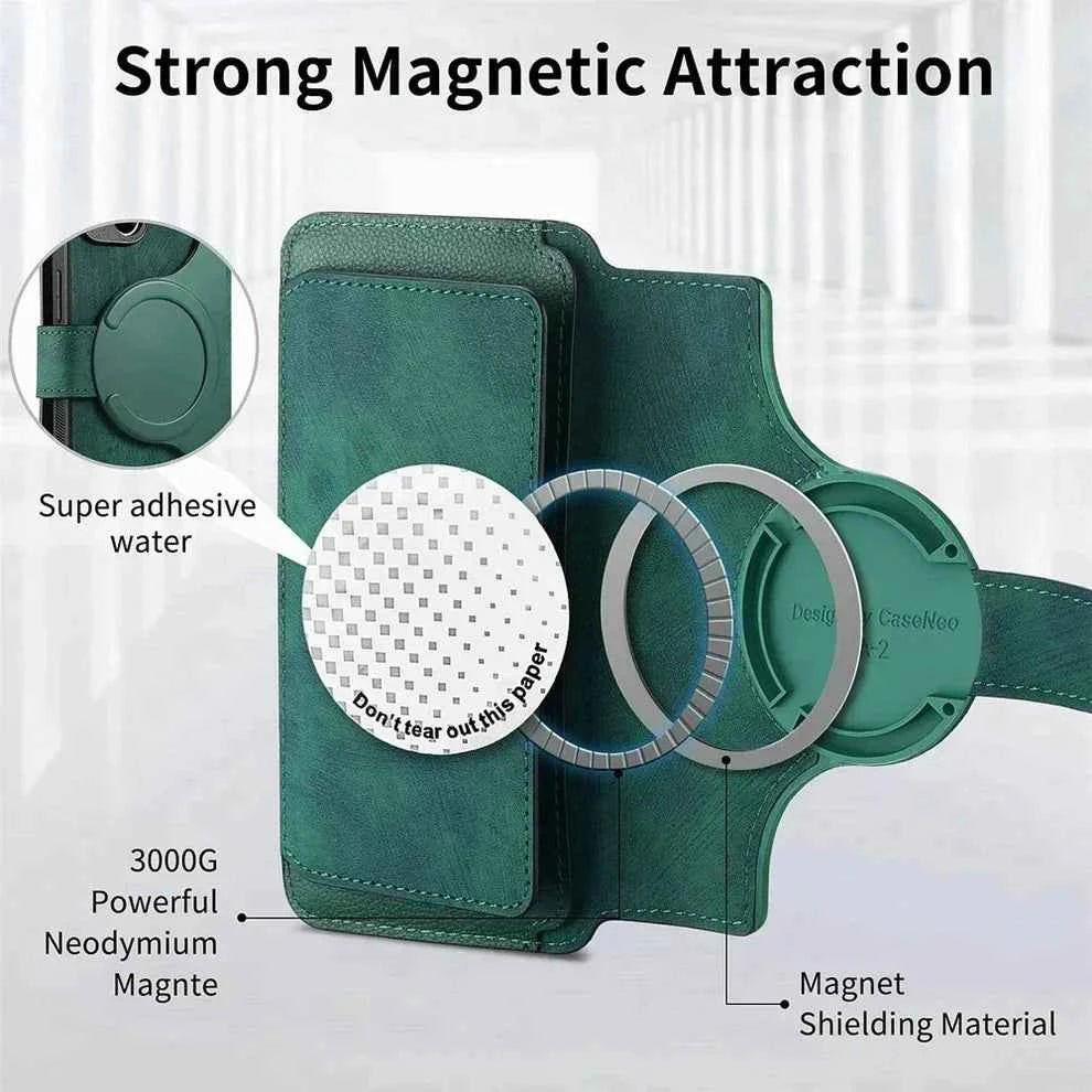 Detachable Wallet MagSafe Case