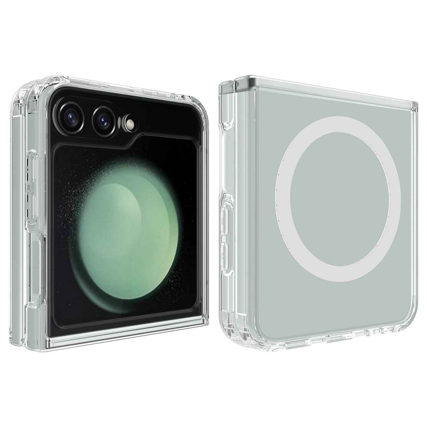 Galaxy Z Flip6 - HD Transparent Magsafe Phone Case