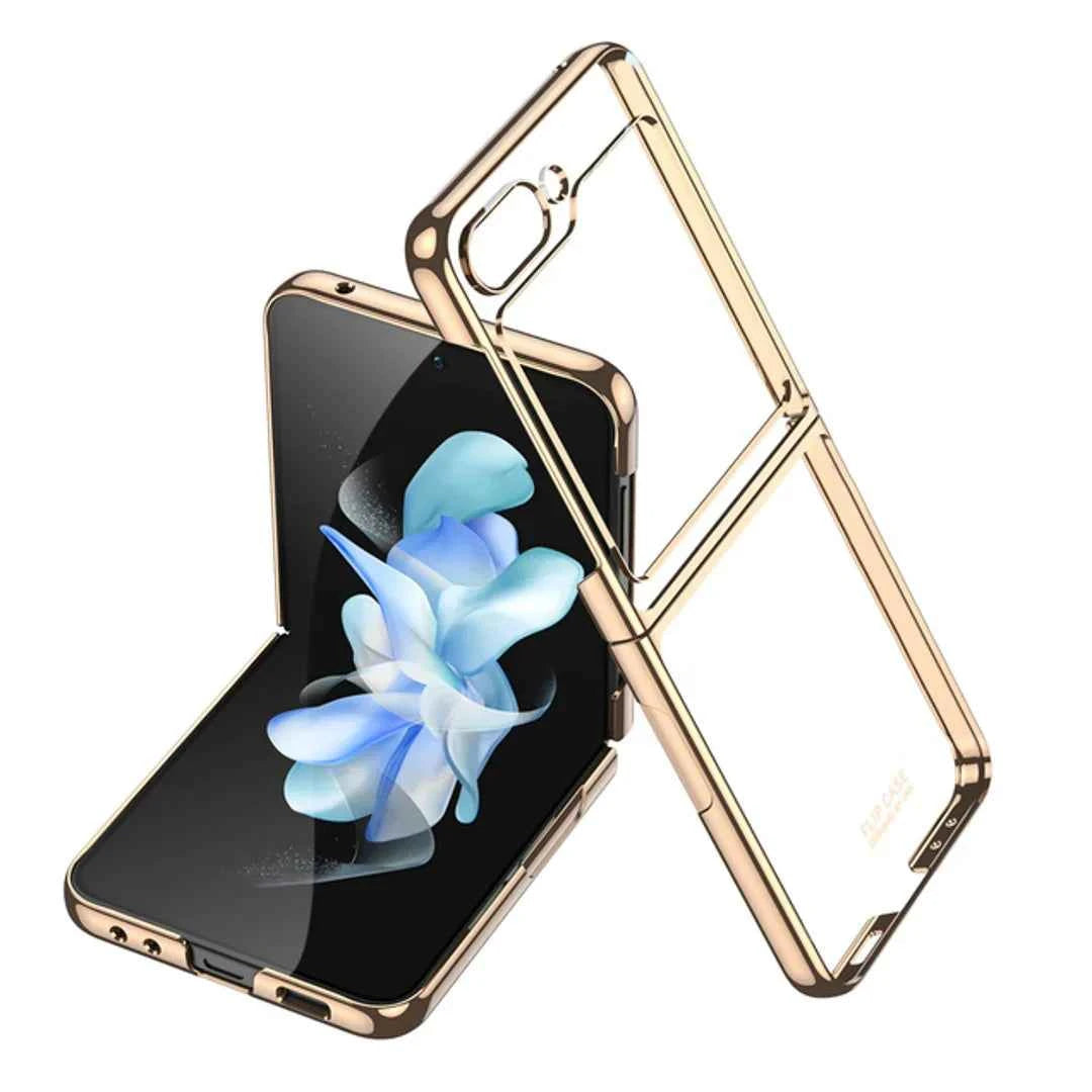 Galaxy Z Flip 5 - Luxury Glitter Transparent Case