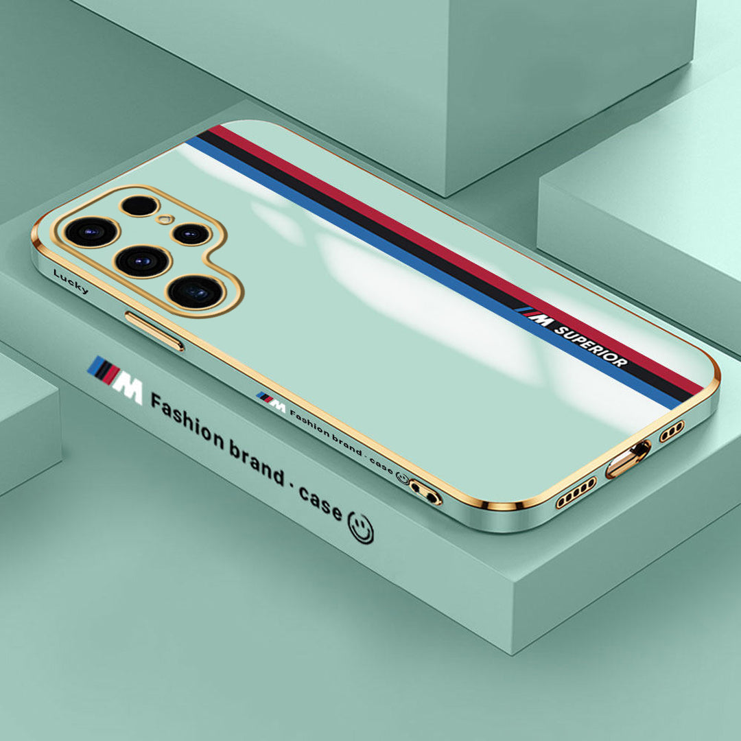 Galaxy S21 Ultra Electroplating Racetrack Case