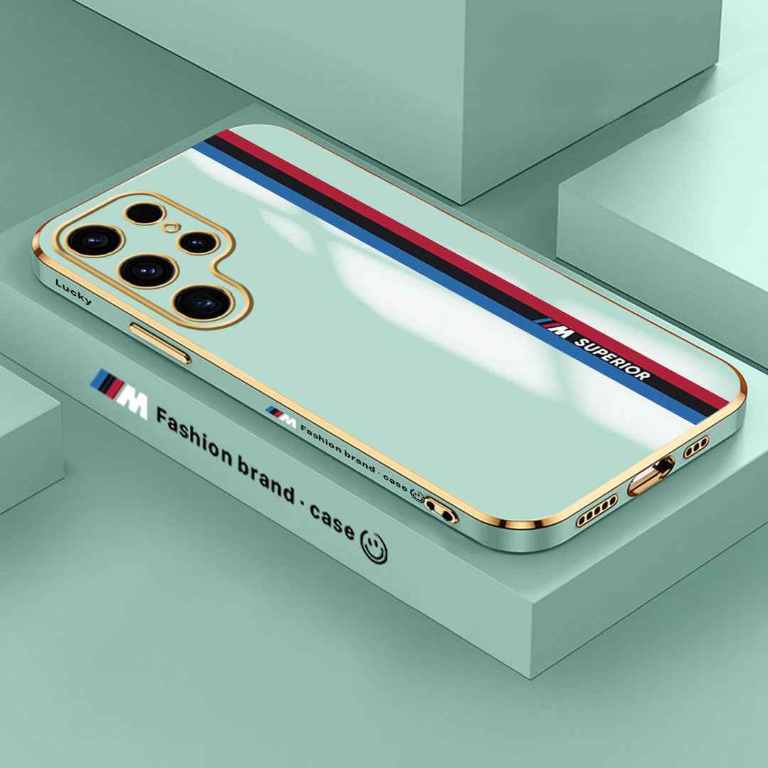 Galaxy S21 Ultra Electroplating Racetrack Case