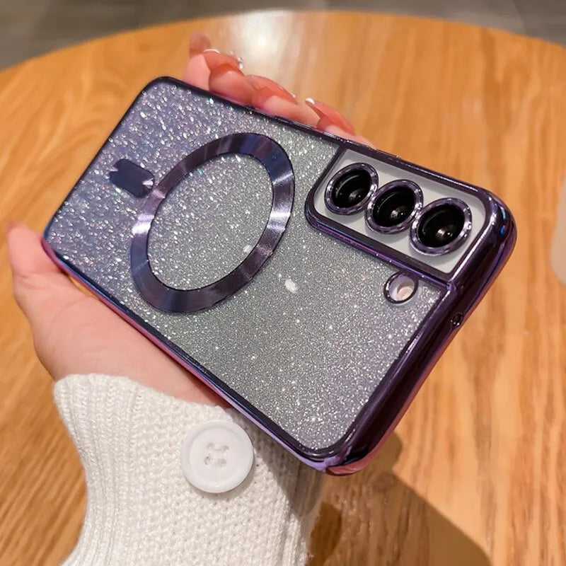 Galaxy Series - Luxury Glitter Magsafe Case