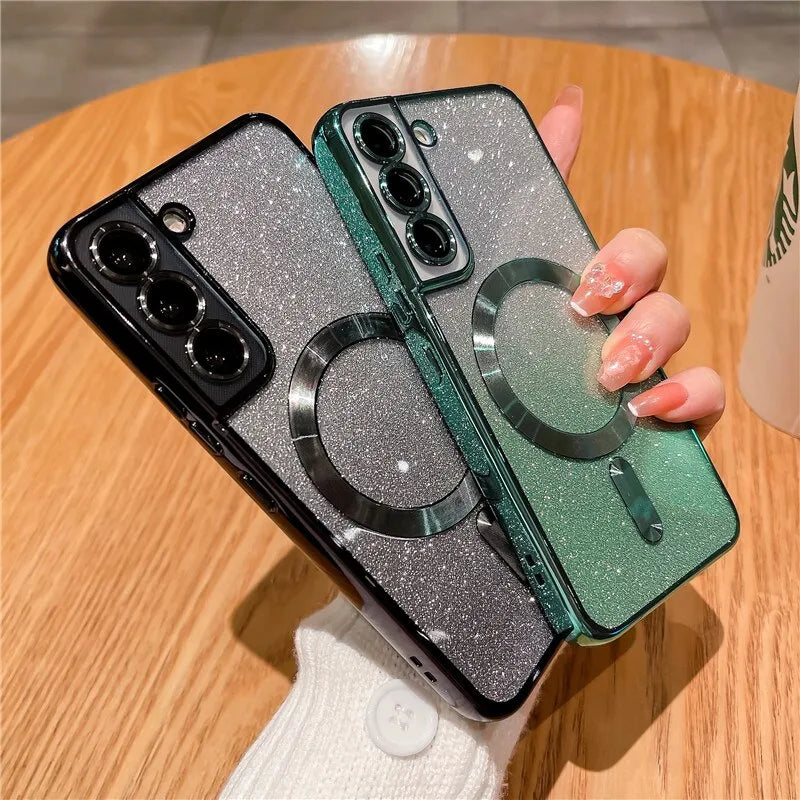 Galaxy Series - Luxury Glitter Magsafe Case